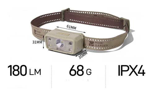 Ліхтар налобний Mobi Garden Zero 1200 NX23673006 sand