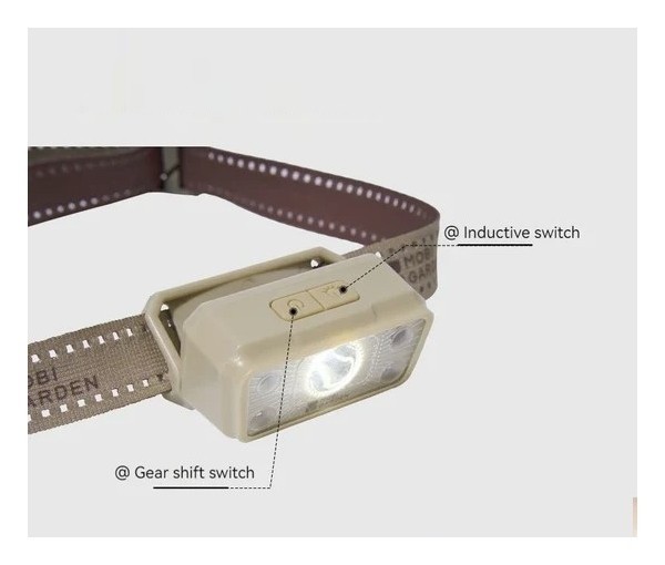 Ліхтар налобний Mobi Garden Zero 1200 NX23673006 sand