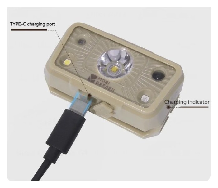 Ліхтар налобний Mobi Garden Zero 1200 NX23673006 sand