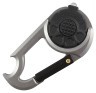 Munkees 1089 брелок-фонарик Carabiner LED with Bottle Opener NEW grey, укр Фото - 2