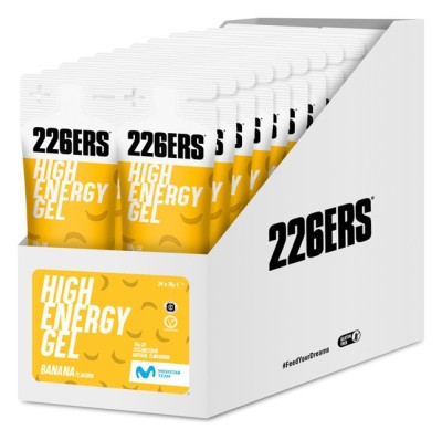 Гель 226ERS High Energy 50г вуглеводів банан 76г 24шт/уп 1824г