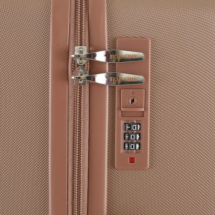 Валіза Semi Line 20" (S) Rose (T5758-2)