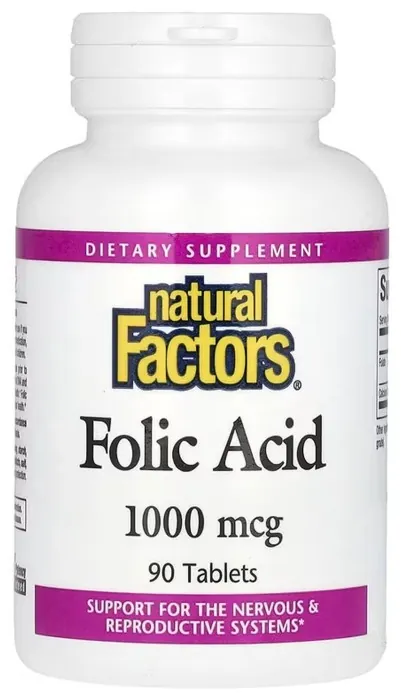 Folic Acid 1mg - 90 tabs