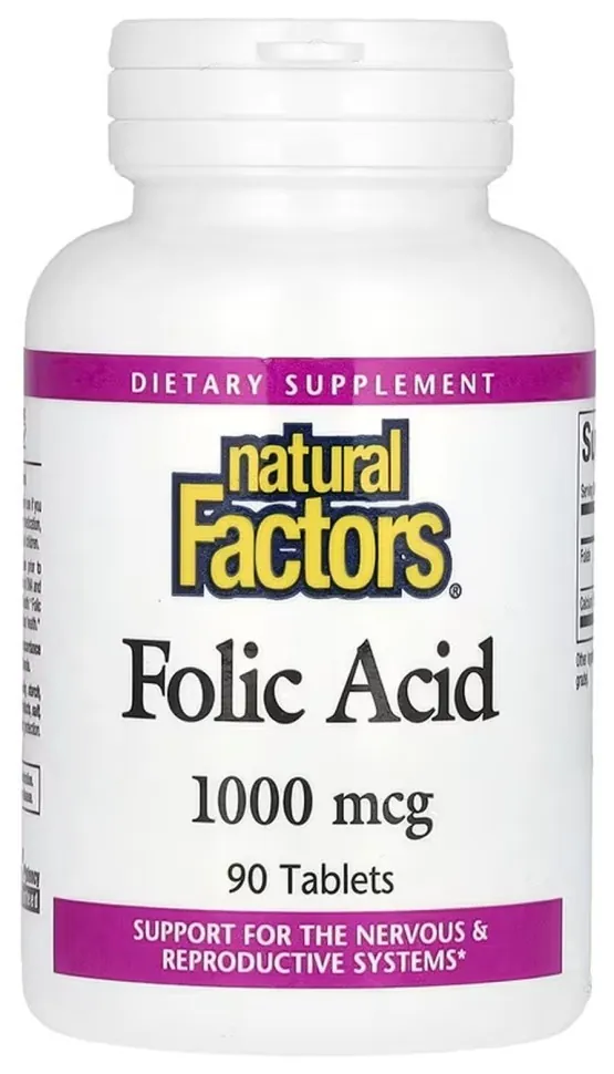 Folic Acid 1mg - 90 tabs (DSN_2023-10-5741)