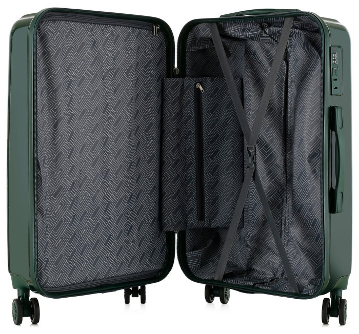 Валіза Semi Line 24" (M) Dark Green (T5948-2)