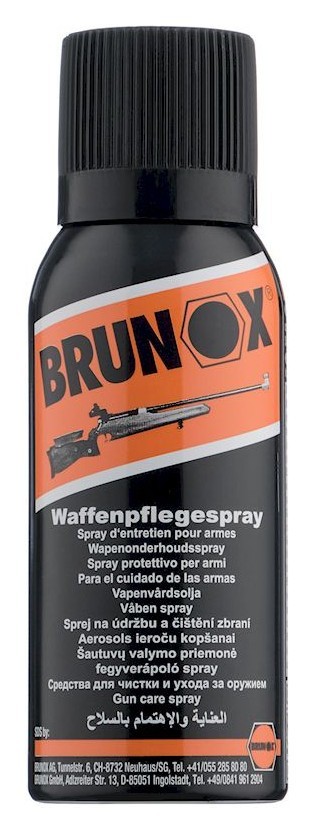 Антикорозійний захист і мастило для зброї, помпа Brunox Gun Care 100ml, укр, укр