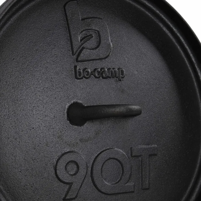 Казан з кришкою Bo-Camp Dutch Oven Cast Iron 31 cm / 7.1 L Black (2122415)
