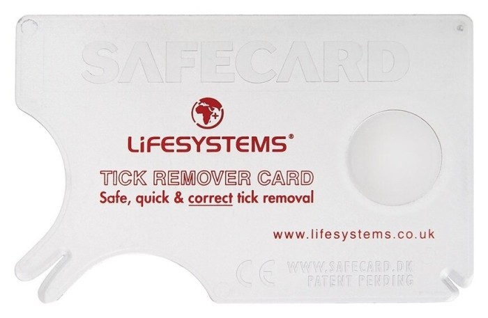 Картка для вилучення кліщів Lifesystems Tick Remover Card, укр, укр