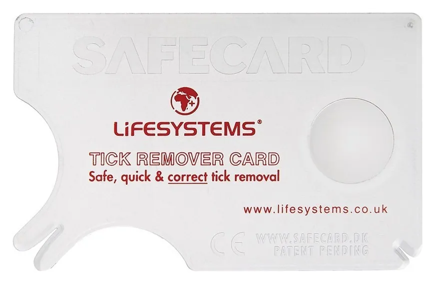 Картка для вилучення кліщів Lifesystems Tick Remover Card (34020)