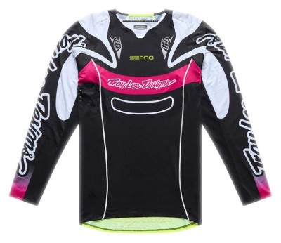 Мото джерсі TLD SE PRO JERSEY; SALVO [BLACK / WHITE] S