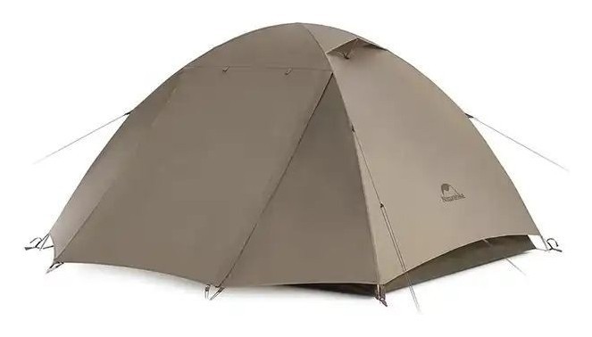 Палатка двухместная Naturehike CNK2300ZP024, коричневая