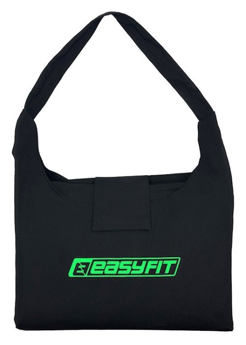 Масажний килимок EasyFit AcuRelax з голками (аплікатор Кузнєцова) чорно-зелений, укр, укр