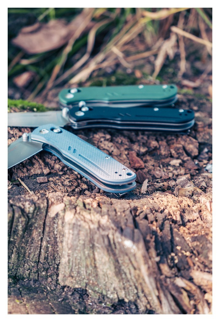 Нож складной Ganzo G771-GB зеленый