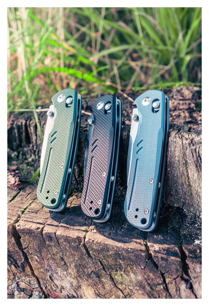 Нож складной Ganzo G771-GB зеленый