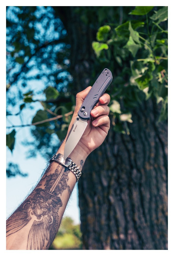 Нож складной Ganzo G771-GB зеленый