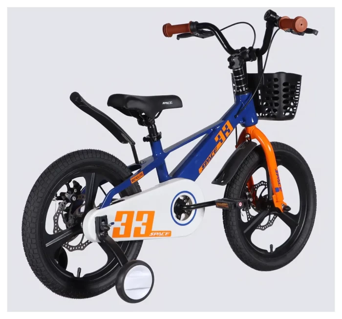 Велосипед MG 16" SPACE KID ORION DD рама-9" синiй з помаранчевим 2026