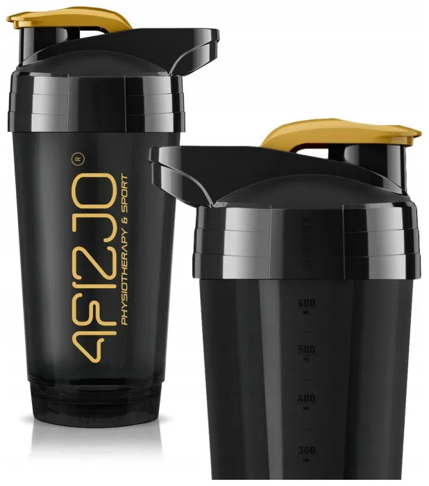 Шейкер спортивный 4FIZJO Ultra 700 мл Black/Gold (P-5905973407038)