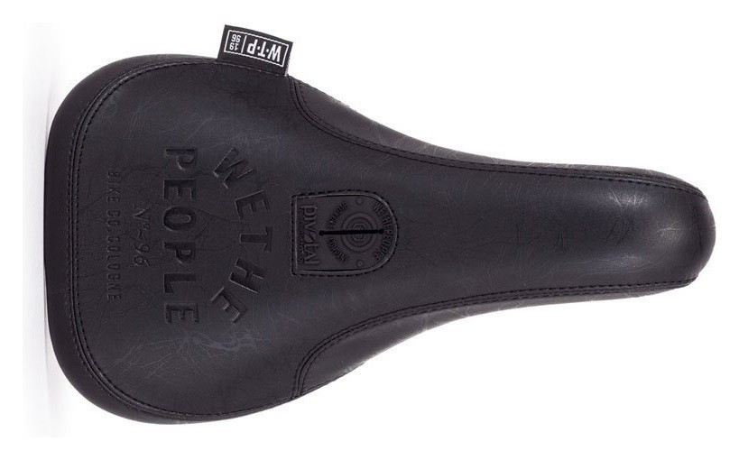 Сідло для велосипеда WeThePeople TEAM PIVOTAL SLIM Black leather (07001010119), укр, укр