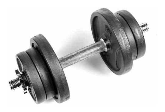 Набірні металеві гантелі 2 по 11 кг RN-Sport