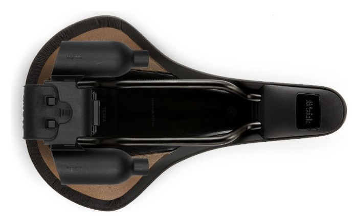 Сідло Fizik Terra Alpaca X5 + carriage kit - 145мм, All-mountain, Enduro, 372гр, black