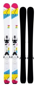 Лежи горные детские (комплект) K2 LUV BUG 4.5+FDT JR 100см White/multicolor (10D0809.109.1+10D1019.109.1)