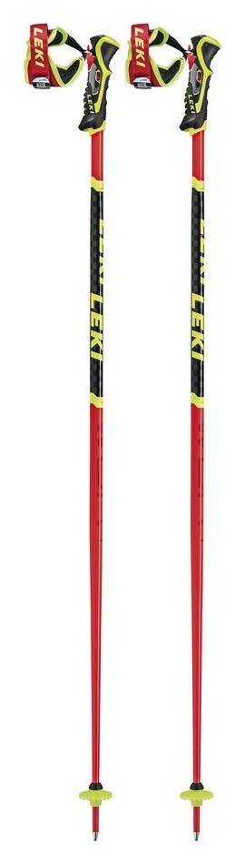 Палки для горных лыж Leki WORLDCUP RACING SL 115см Fluorescent red/black/neon yellow (65067481-WRH)