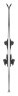 Лежи горные комплект Nordica SPITFIRE 75+TP2C-10 FDT 156см Grey/black/white (0A1248SA) WRH Фото - 1