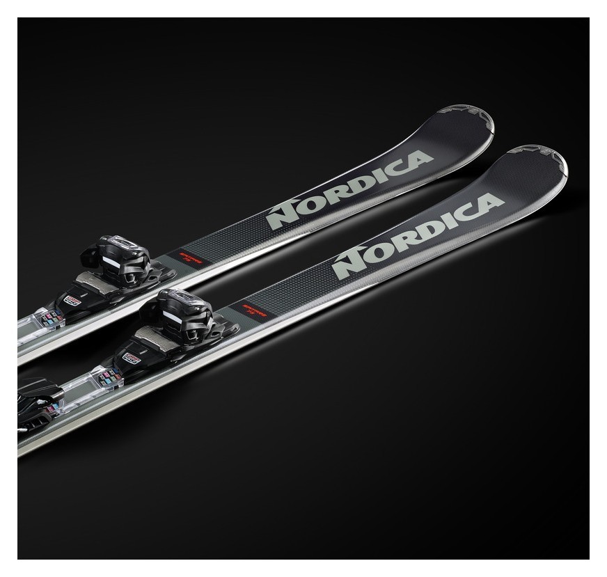 Лижі гірські комплект Nordica SPITFIRE 75+TP2C-10 FDT 156см Grey/black/white (0A1248SA) WRH