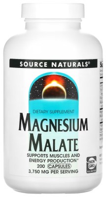 Magnesium Malate 625mg - 200 caps
