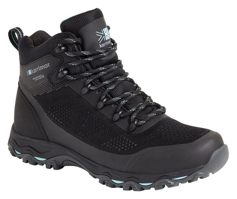Ботинки трекинговые женские Karrimor STAFFA LADIES WEATHERTITE W 37 (4.0UK) Black/blue (K1042-BKB)