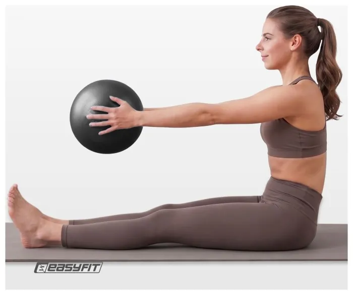 М'яч для пілатеса EasyFit 25 см чорний