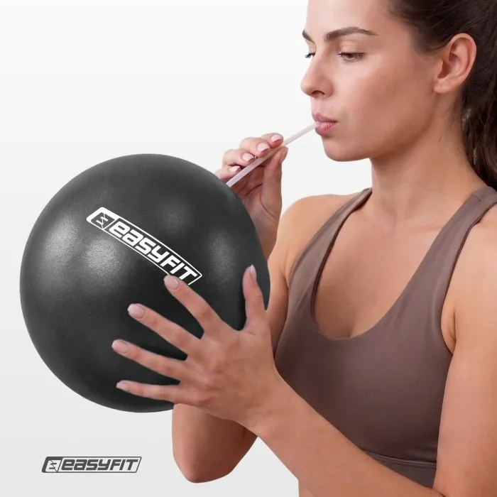 М'яч для пілатеса EasyFit 25 см чорний
