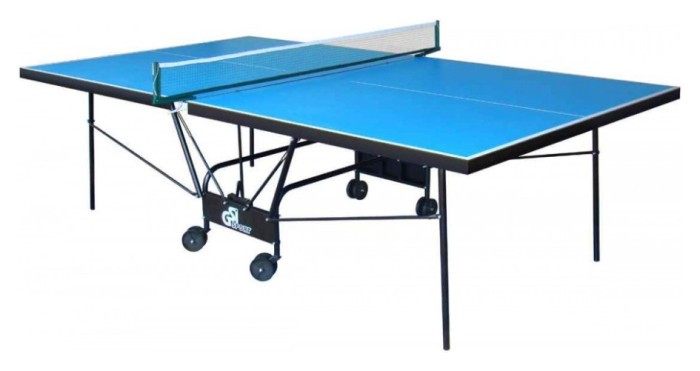 Стол теннисный "GSI-sport", модель Compact Outdoor Alu Line