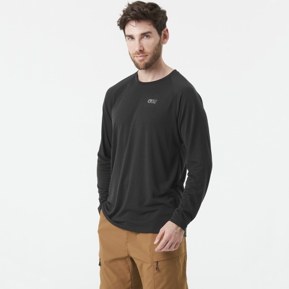Picture Organic реглан Timont LS black L, укр