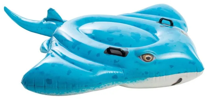 Пліт надувний з ручками INTEX 57576 Скат, 185 x 145 см