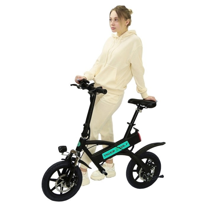 Електроскутер ZM TigerVolt 14 14", чорний, укр, укр