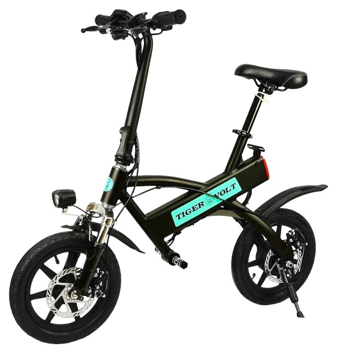 Електроскутер ZM TigerVolt 14 14", чорний, укр, укр