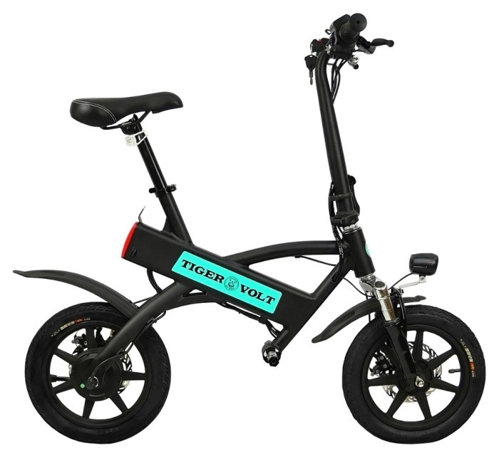 Електроскутер ZM TigerVolt 14 14", чорний, укр, укр