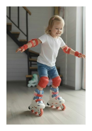 Детские раздвижные ролики Candy V-Run XS 31-32, S 31-32, M 33-34 BW251D