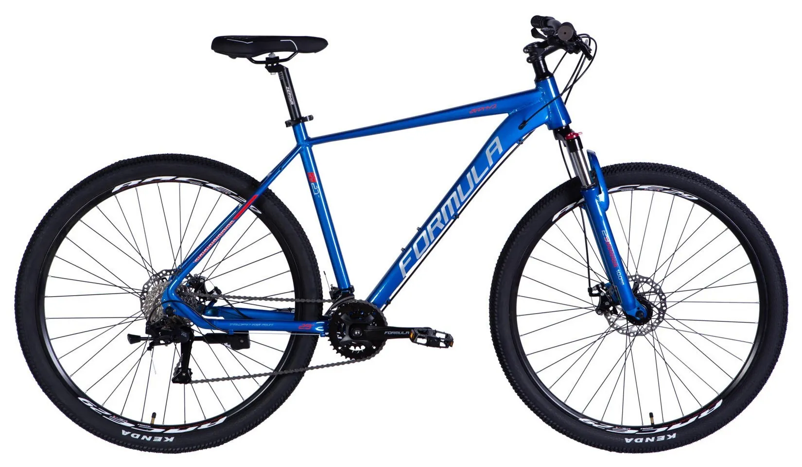 Велосипед AL 29" Formula ZEPHYR 3.0 DD CS рама-21" синій 2026 (OPS-FR-29-448)