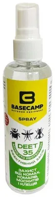 Спрей от насекомых BaseCamp DEET 35, 100 мл