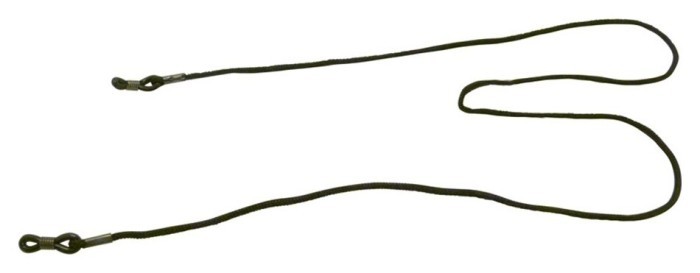 Шнурок на окуляри тонкий Cairn Classic black, укр, укр