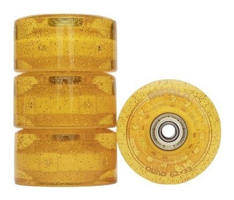 Impala колеса для светящихся роликов 4 Pack - Gold Light Up