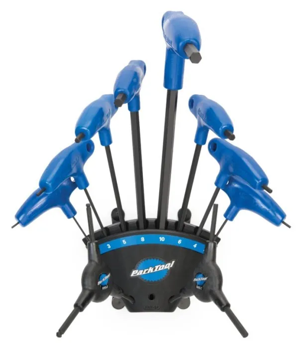 Набір шестигранників Park Tool PH-1.2 з Р-рукояткою, 8шт (2,2.5,3,4,5,6,8,10 mm)