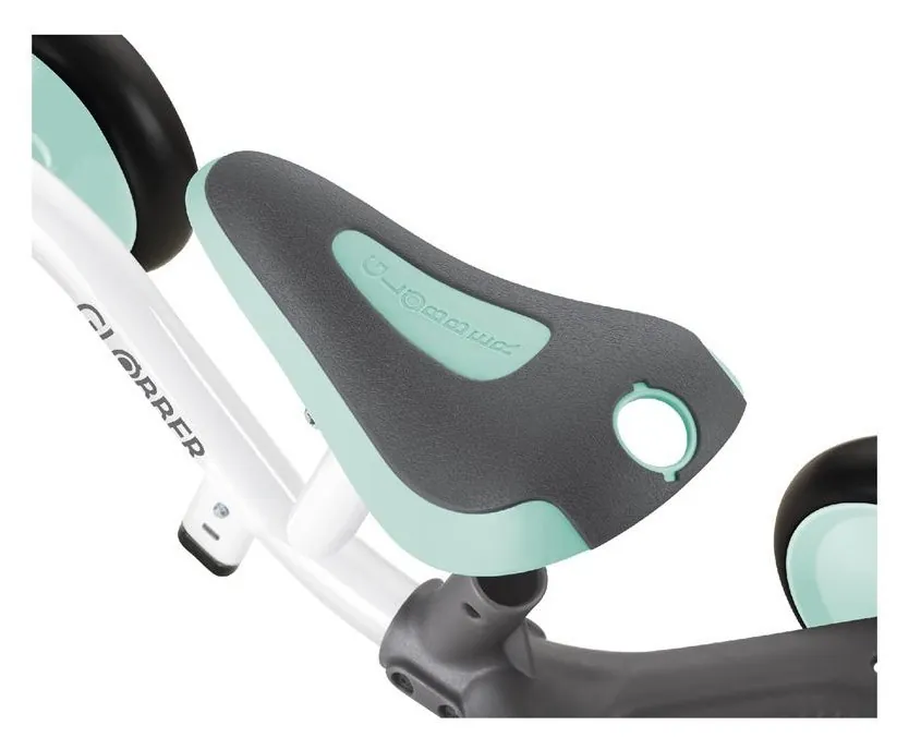 Біговел дитячий GLOBBER серії LEARNING BIKE 3в1, біло-м'ятний, до 20кг, 4 колеса (DWT_638-206)