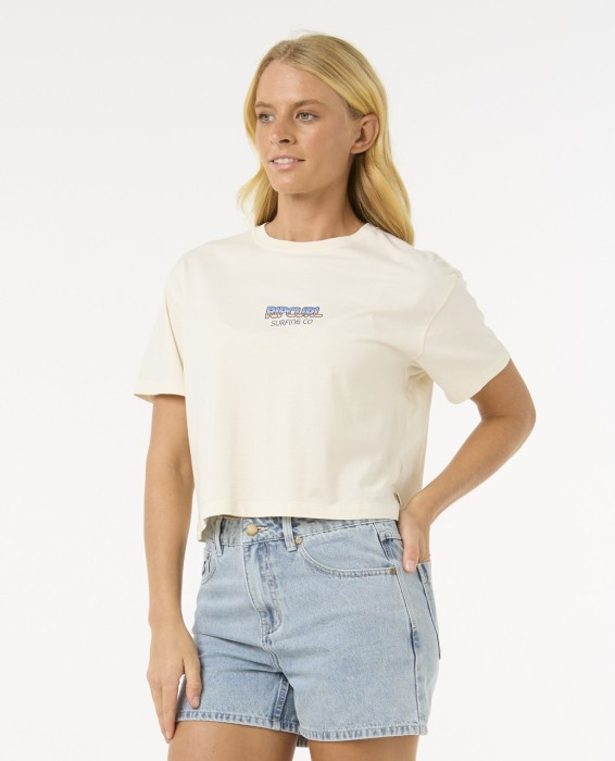 Футболка Rip Curl (0FBWTE) SUN & SEA CROP TEE 2025