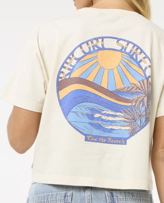 Футболка Rip Curl (0FBWTE) SUN & SEA CROP TEE 2025