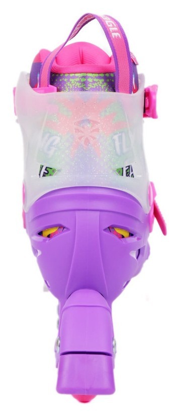 Дитячі розсувні ролики Flying Eagle S3 рожеві