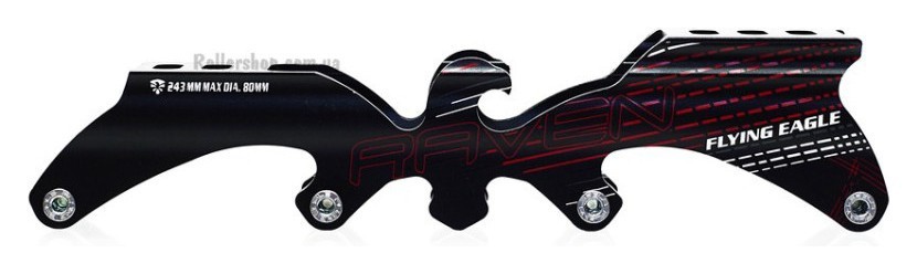 Рами для роликів Flying Eagle F4 Raven 243 mm чорні, укр, укр