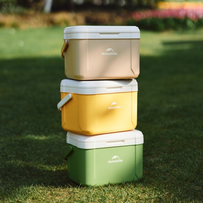 Туристичний холодильник Naturehike CNK2450CF012, 18 л, жовтий, укр, укр